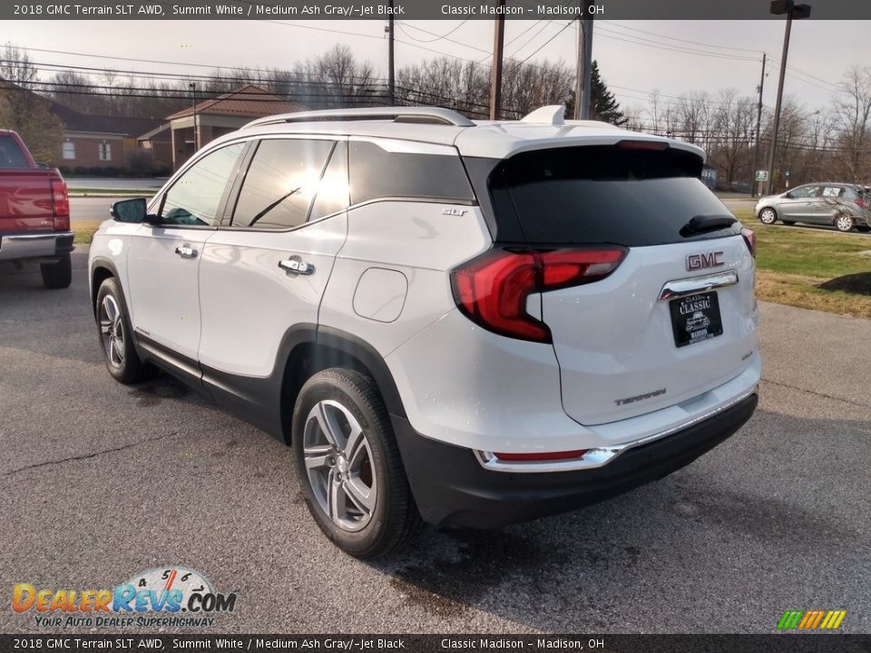 2018 GMC Terrain SLT AWD Summit White / Medium Ash Gray/­Jet Black Photo #6
