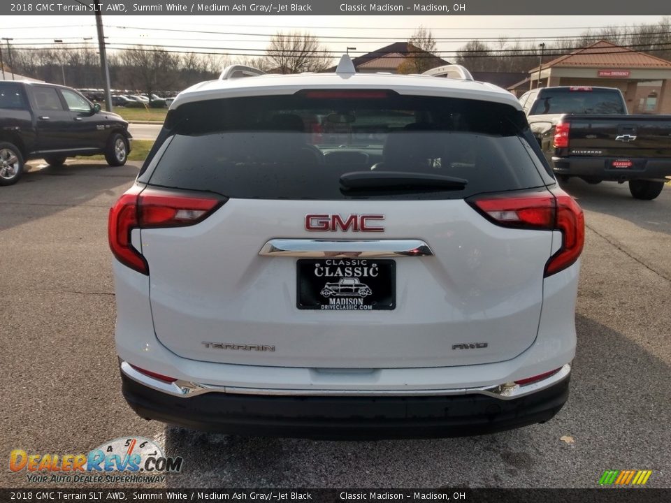2018 GMC Terrain SLT AWD Summit White / Medium Ash Gray/­Jet Black Photo #7