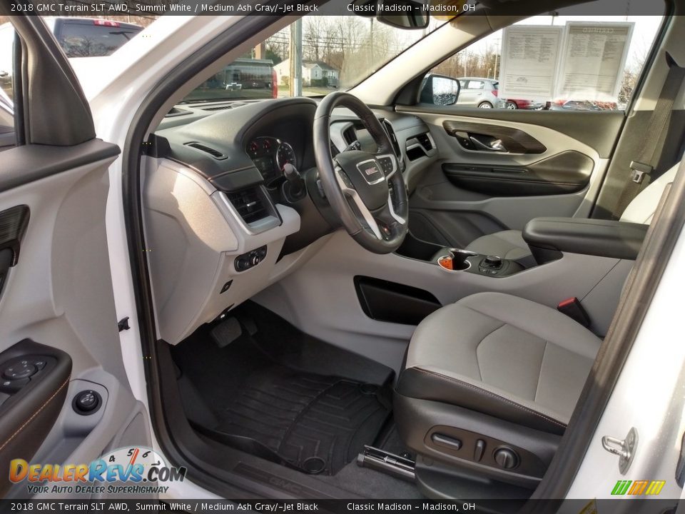 2018 GMC Terrain SLT AWD Summit White / Medium Ash Gray/­Jet Black Photo #10
