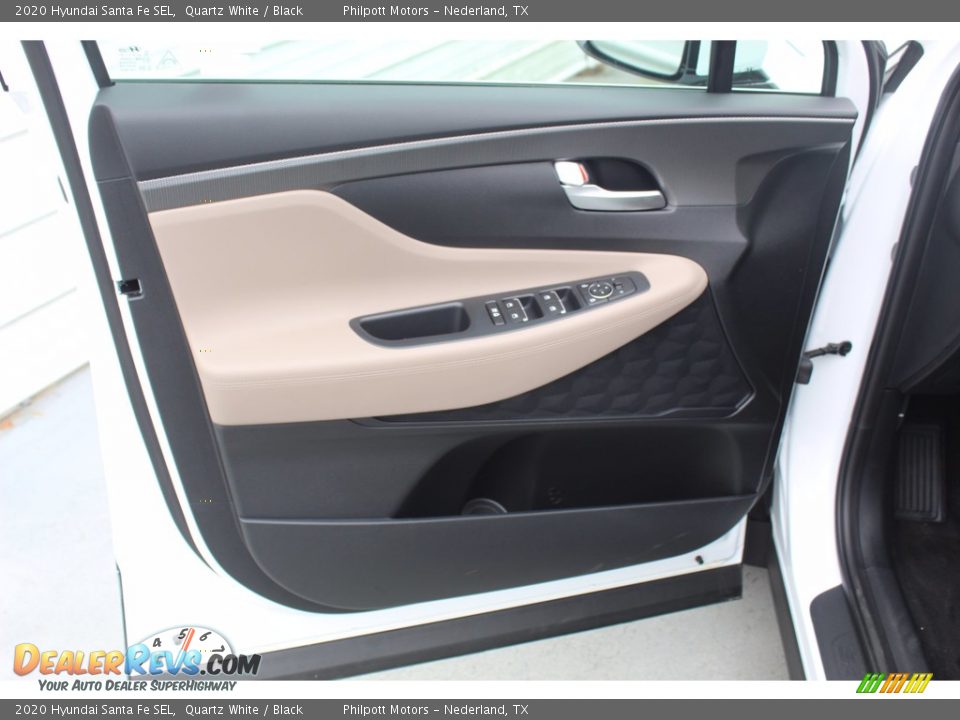 2020 Hyundai Santa Fe SEL Quartz White / Black Photo #9