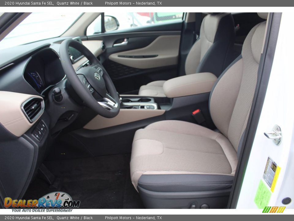 2020 Hyundai Santa Fe SEL Quartz White / Black Photo #10