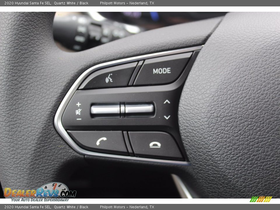 2020 Hyundai Santa Fe SEL Quartz White / Black Photo #11