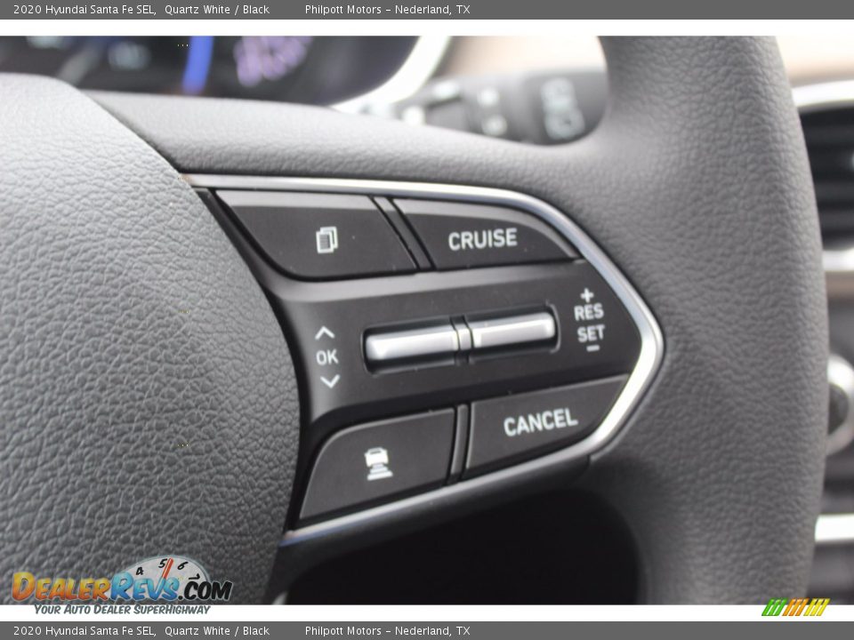 2020 Hyundai Santa Fe SEL Quartz White / Black Photo #12
