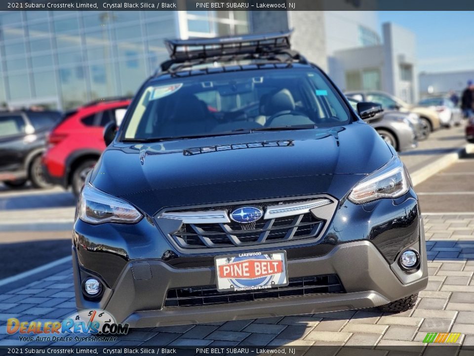 2021 Subaru Crosstrek Limited Crystal Black Silica / Black Photo #3