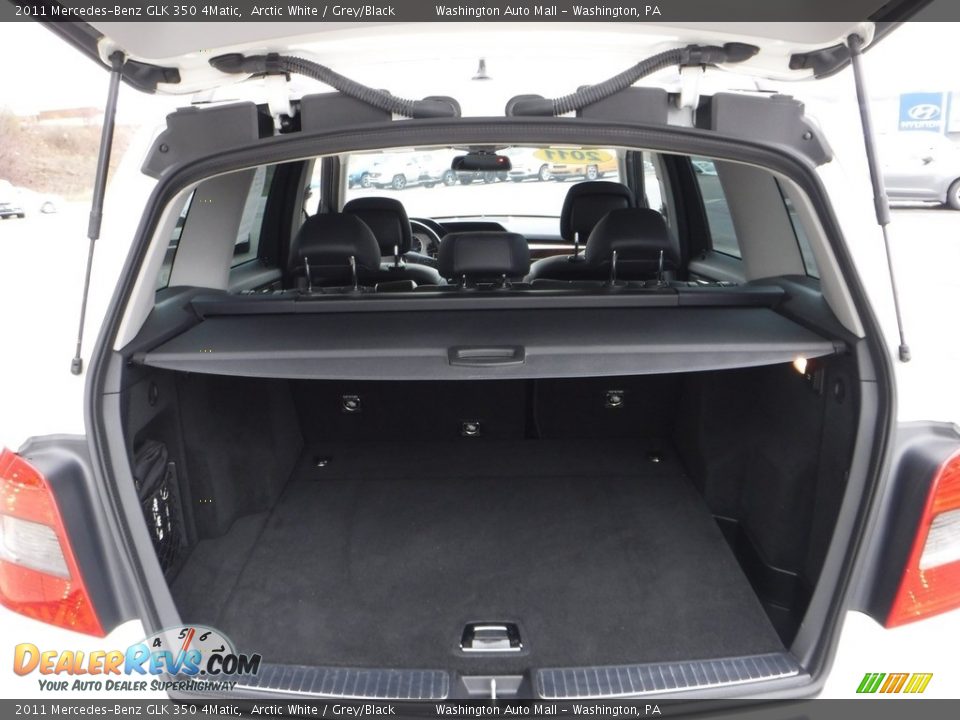 2011 Mercedes-Benz GLK 350 4Matic Arctic White / Grey/Black Photo #25