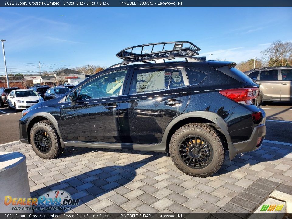 2021 Subaru Crosstrek Limited Crystal Black Silica / Black Photo #4