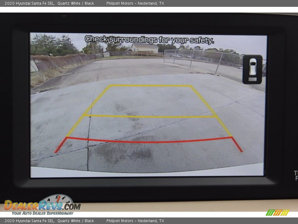 2020 Hyundai Santa Fe SEL Quartz White / Black Photo #18