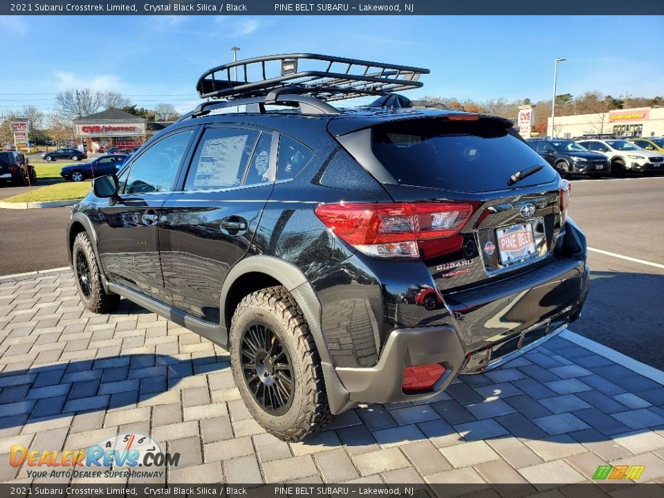 2021 Subaru Crosstrek Limited Crystal Black Silica / Black Photo #6