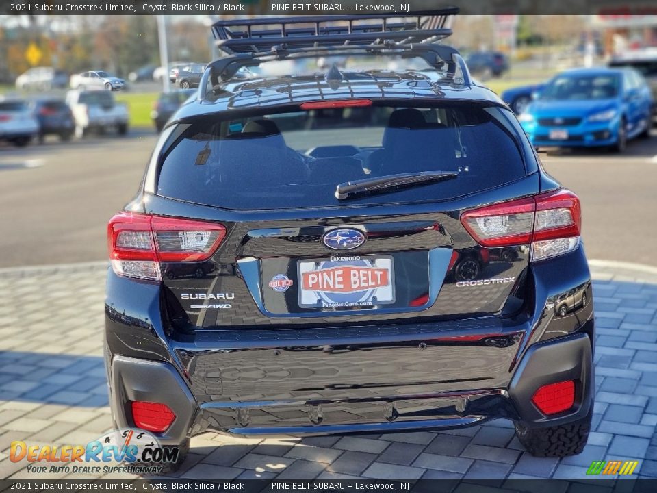 2021 Subaru Crosstrek Limited Crystal Black Silica / Black Photo #7