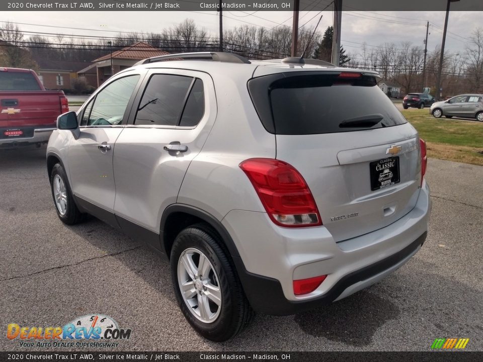 2020 Chevrolet Trax LT AWD Silver Ice Metallic / Jet Black Photo #6