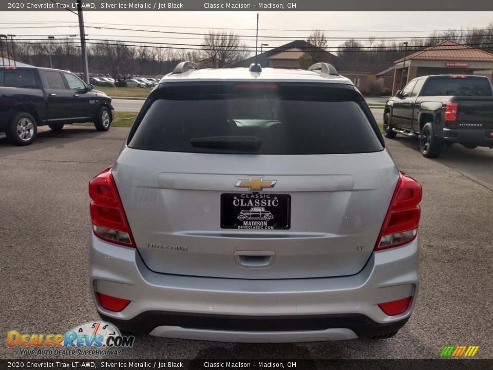 2020 Chevrolet Trax LT AWD Silver Ice Metallic / Jet Black Photo #7