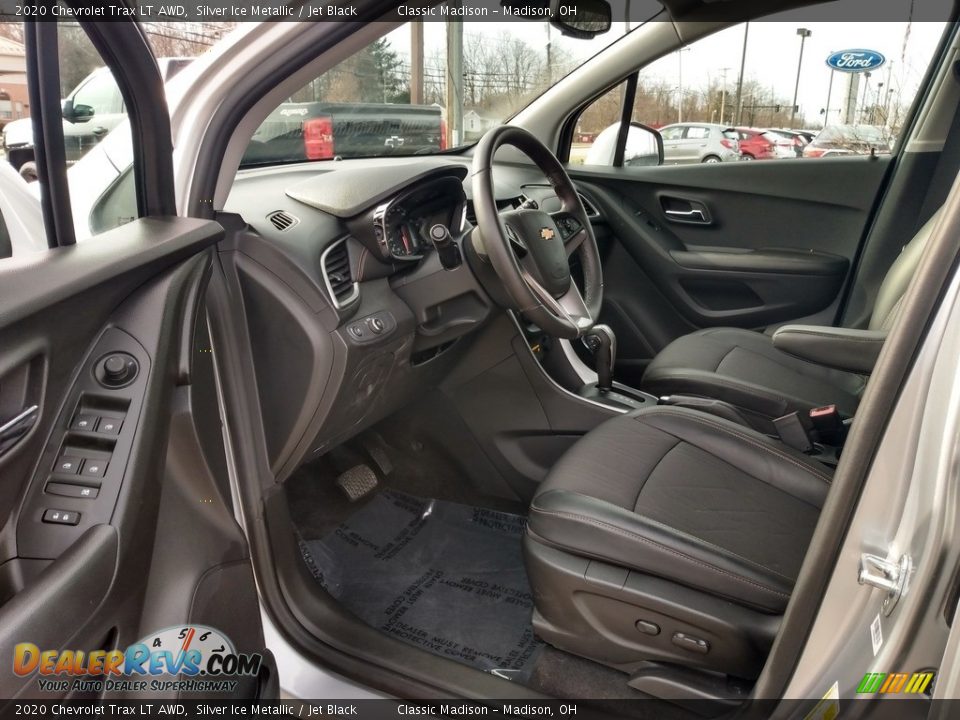 2020 Chevrolet Trax LT AWD Silver Ice Metallic / Jet Black Photo #10