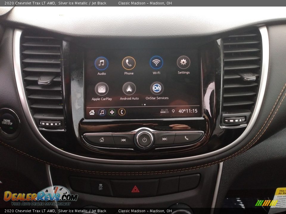 2020 Chevrolet Trax LT AWD Silver Ice Metallic / Jet Black Photo #13