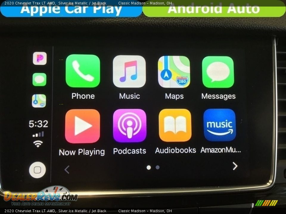 2020 Chevrolet Trax LT AWD Silver Ice Metallic / Jet Black Photo #14