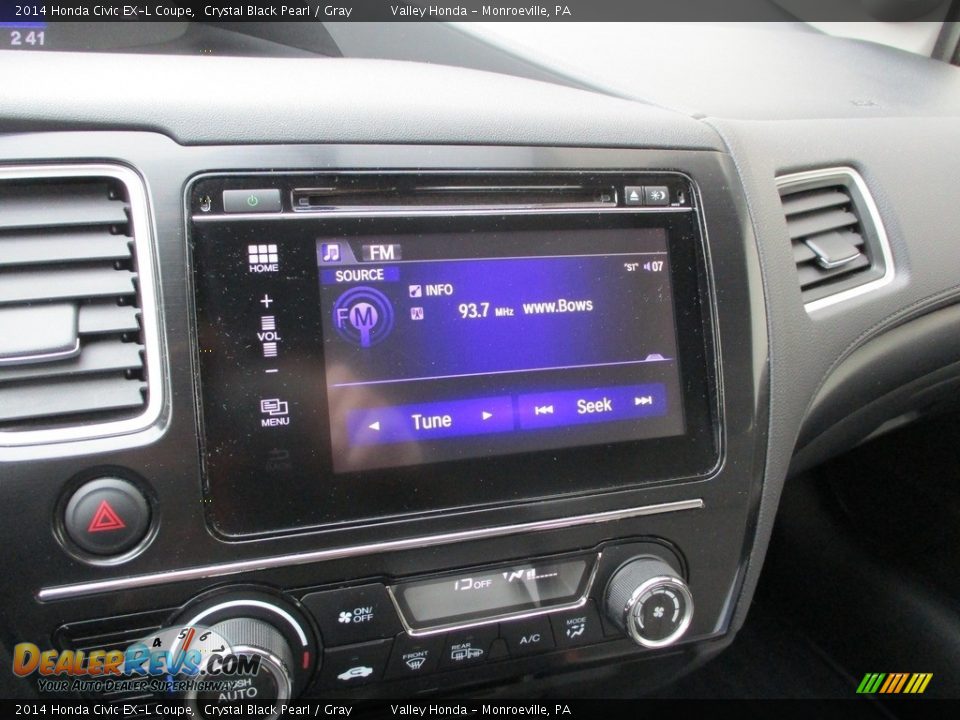 Audio System of 2014 Honda Civic EX-L Coupe Photo #15