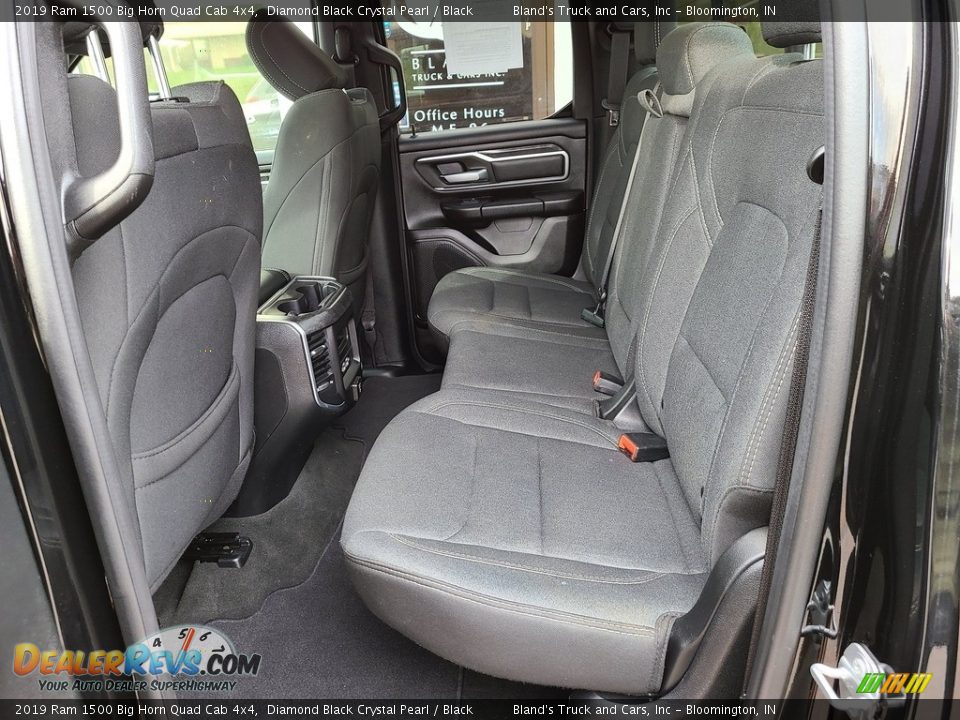 Rear Seat of 2019 Ram 1500 Big Horn Quad Cab 4x4 Photo #35