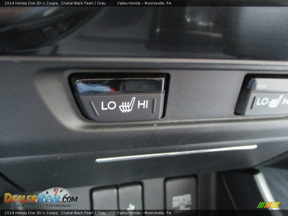 Controls of 2014 Honda Civic EX-L Coupe Photo #18