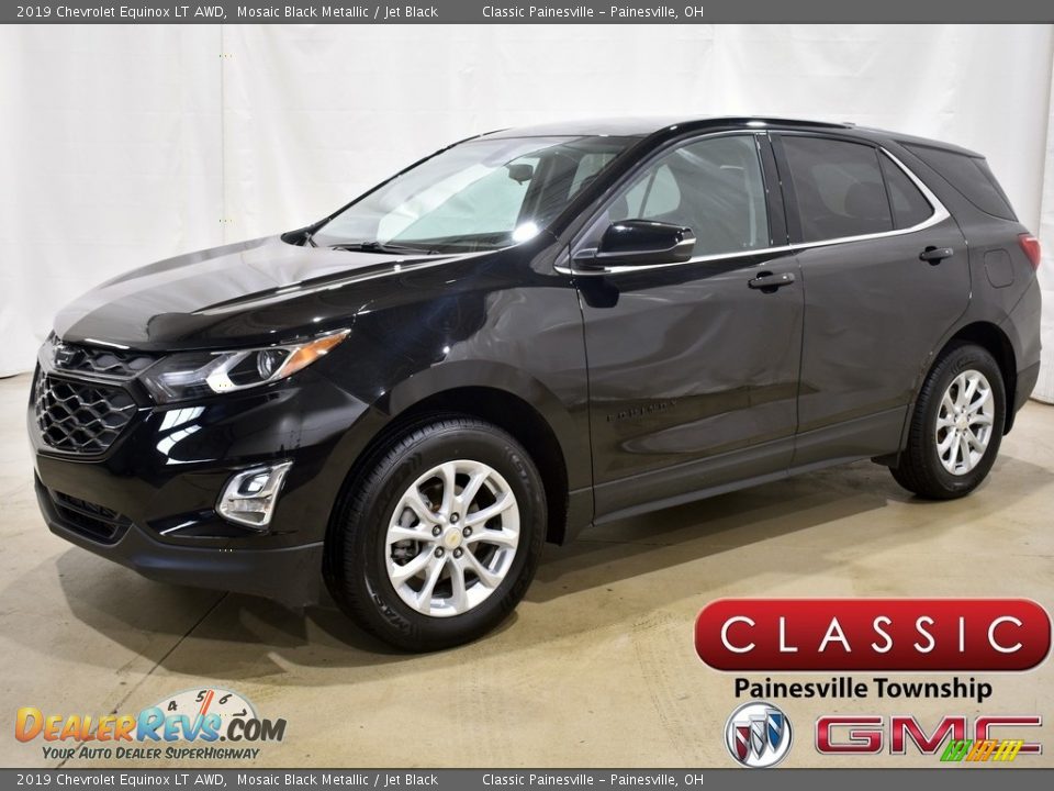 2019 Chevrolet Equinox LT AWD Mosaic Black Metallic / Jet Black Photo #1