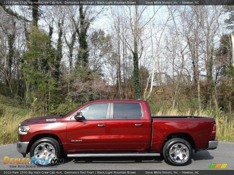 Delmonico Red Pearl 2019 Ram 1500 Big Horn Crew Cab 4x4 Photo #1