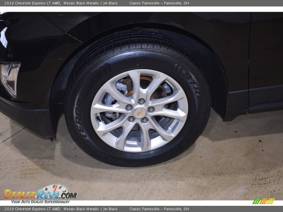 2019 Chevrolet Equinox LT AWD Mosaic Black Metallic / Jet Black Photo #5