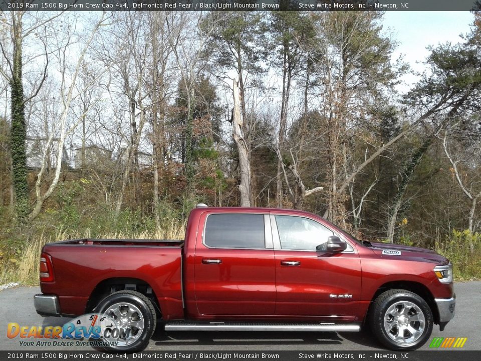 Delmonico Red Pearl 2019 Ram 1500 Big Horn Crew Cab 4x4 Photo #5