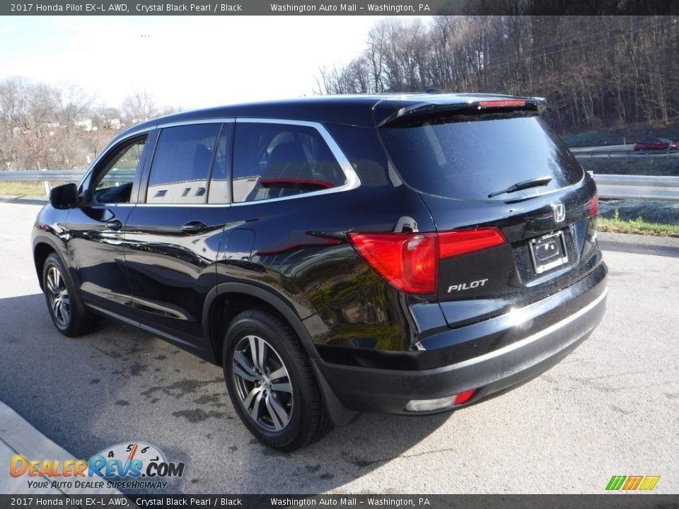 2017 Honda Pilot EX-L AWD Crystal Black Pearl / Black Photo #11