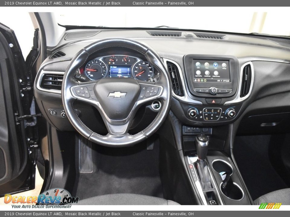 2019 Chevrolet Equinox LT AWD Mosaic Black Metallic / Jet Black Photo #12