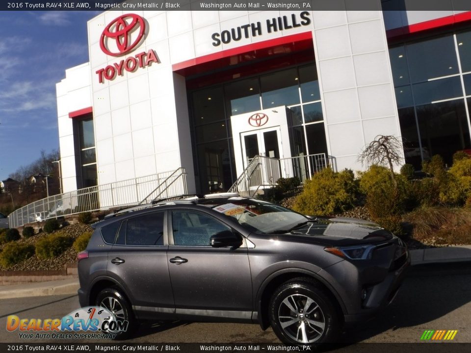 2016 Toyota RAV4 XLE AWD Magnetic Gray Metallic / Black Photo #2