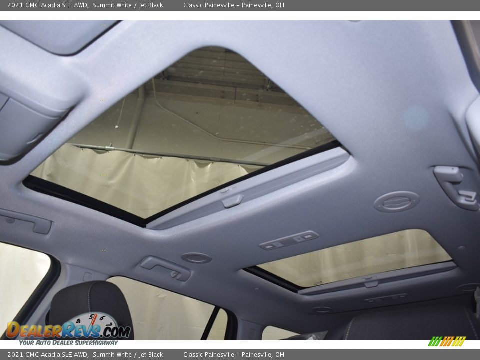 2021 GMC Acadia SLE AWD Summit White / Jet Black Photo #6