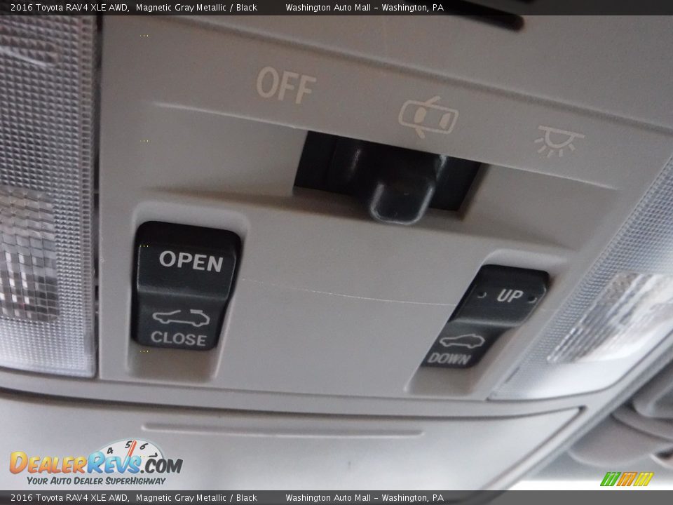 2016 Toyota RAV4 XLE AWD Magnetic Gray Metallic / Black Photo #7