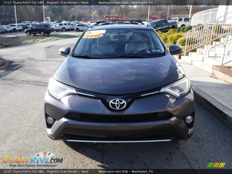 2016 Toyota RAV4 XLE AWD Magnetic Gray Metallic / Black Photo #10