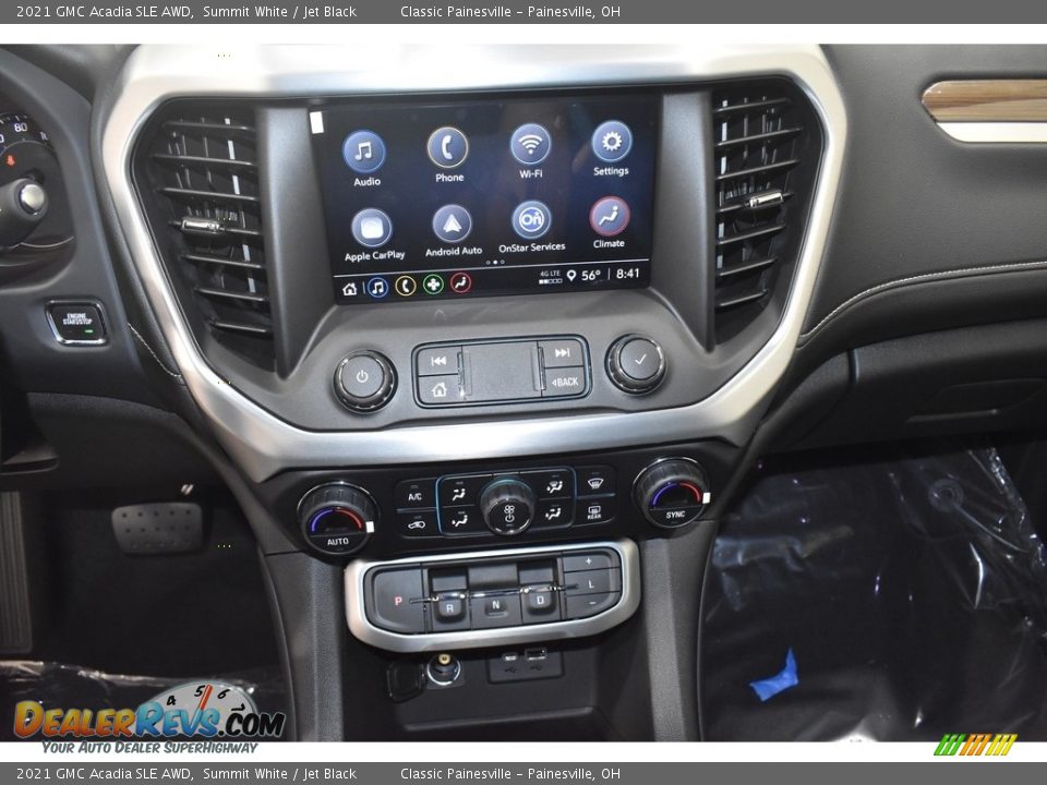2021 GMC Acadia SLE AWD Summit White / Jet Black Photo #12