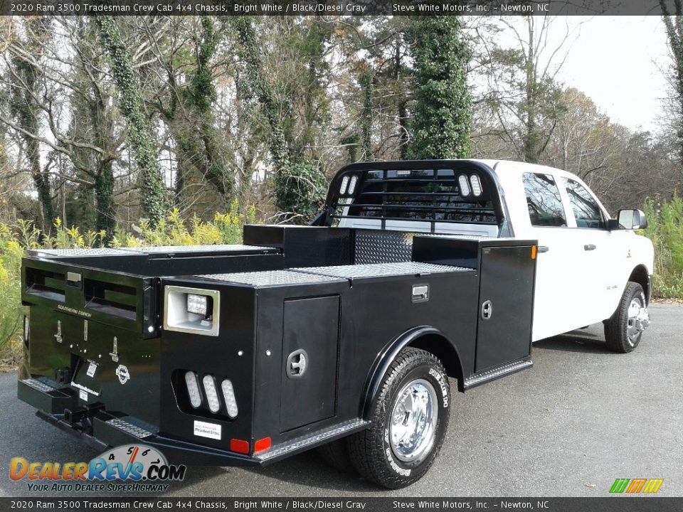 2020 Ram 3500 Tradesman Crew Cab 4x4 Chassis Bright White / Black/Diesel Gray Photo #6