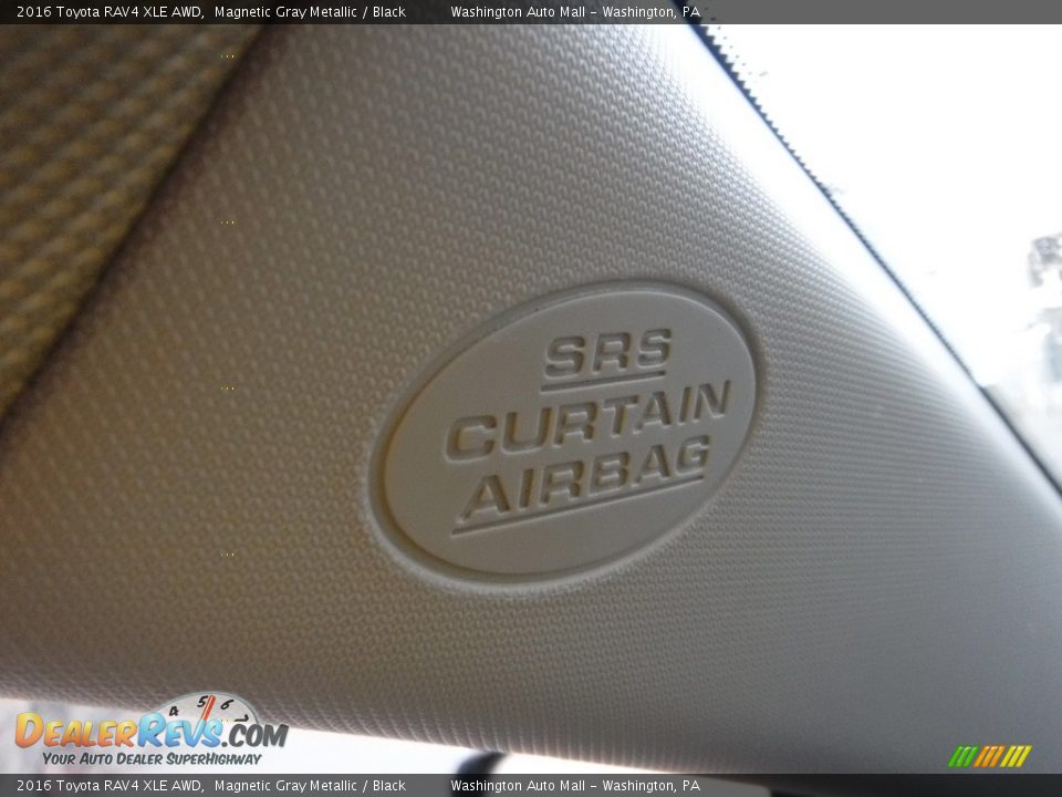 2016 Toyota RAV4 XLE AWD Magnetic Gray Metallic / Black Photo #23