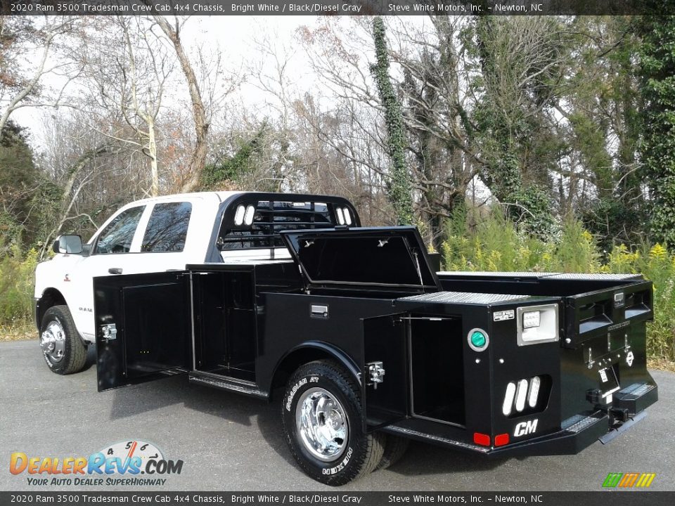 2020 Ram 3500 Tradesman Crew Cab 4x4 Chassis Bright White / Black/Diesel Gray Photo #16