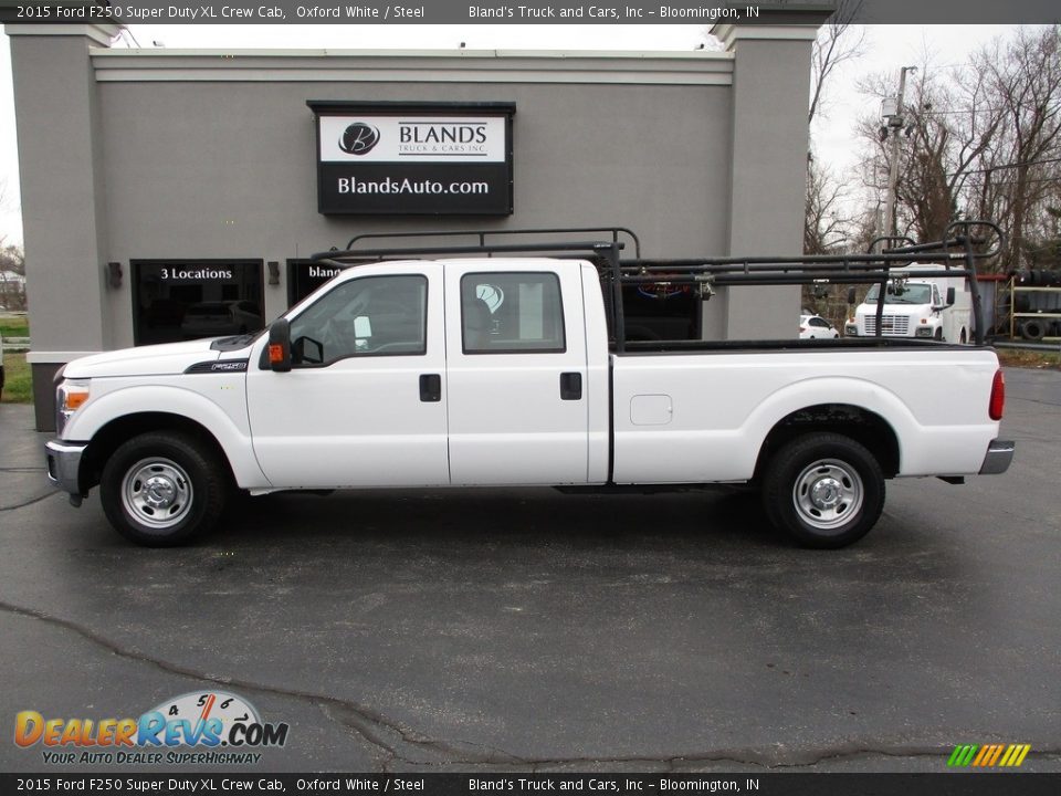 2015 Ford F250 Super Duty XL Crew Cab Oxford White / Steel Photo #1