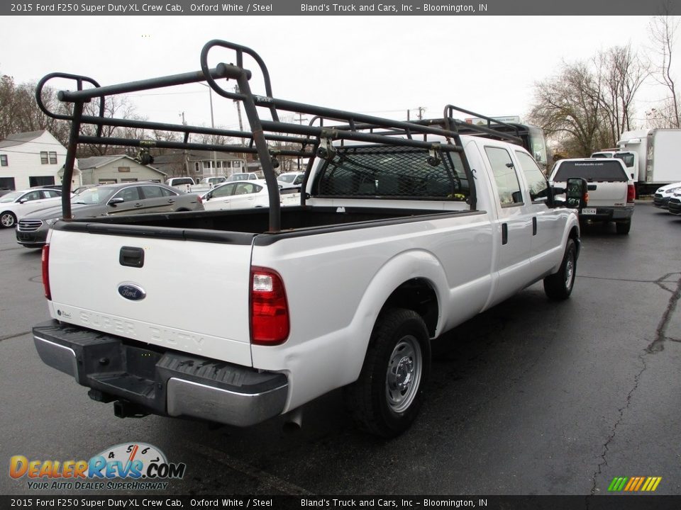 2015 Ford F250 Super Duty XL Crew Cab Oxford White / Steel Photo #4