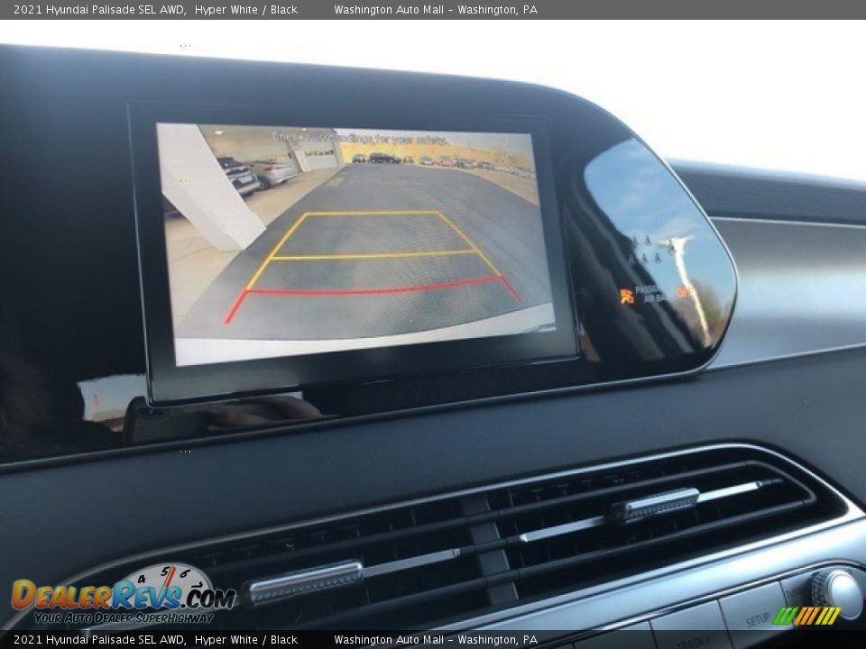 2021 Hyundai Palisade SEL AWD Hyper White / Black Photo #6
