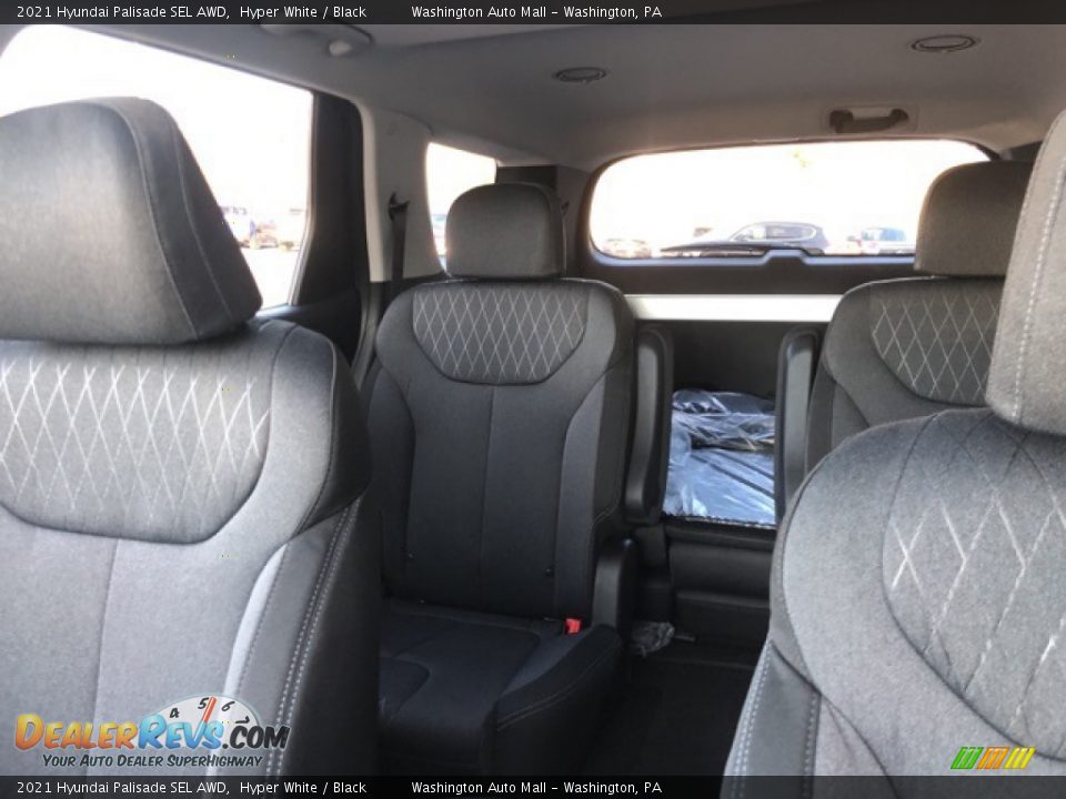2021 Hyundai Palisade SEL AWD Hyper White / Black Photo #8