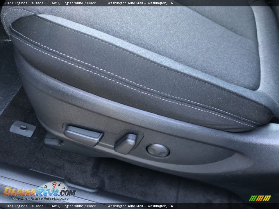 2021 Hyundai Palisade SEL AWD Hyper White / Black Photo #10