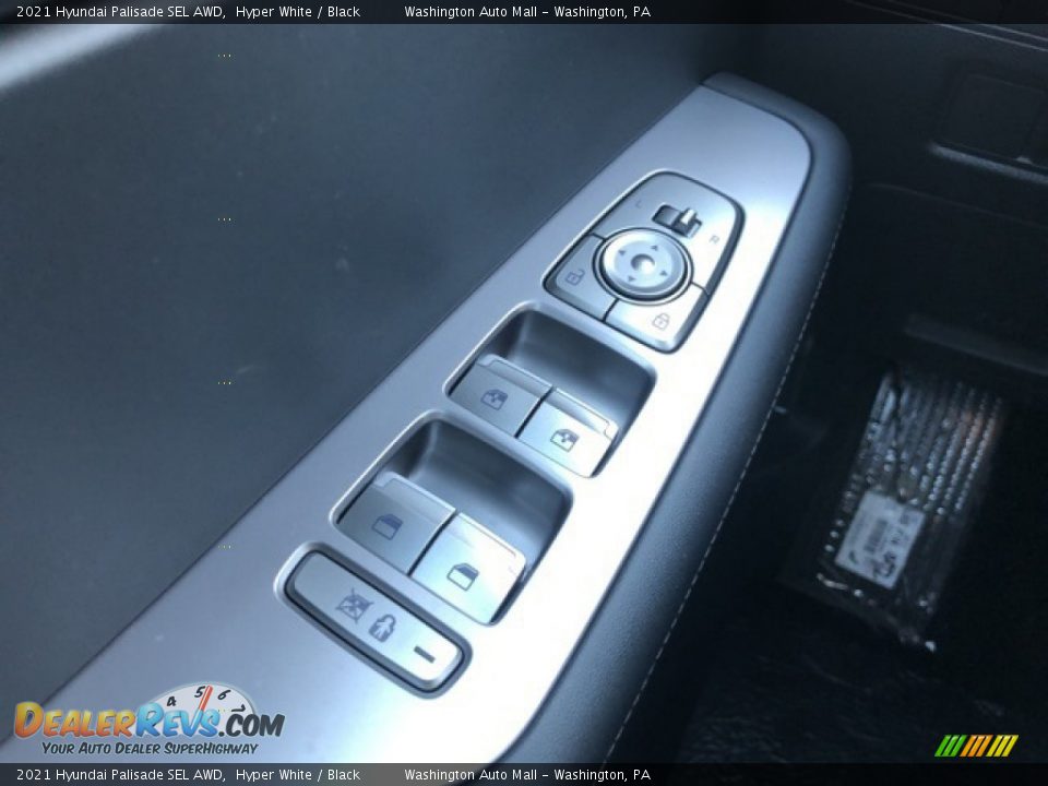 2021 Hyundai Palisade SEL AWD Hyper White / Black Photo #11