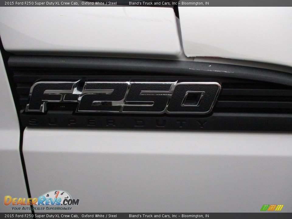 2015 Ford F250 Super Duty XL Crew Cab Oxford White / Steel Photo #23