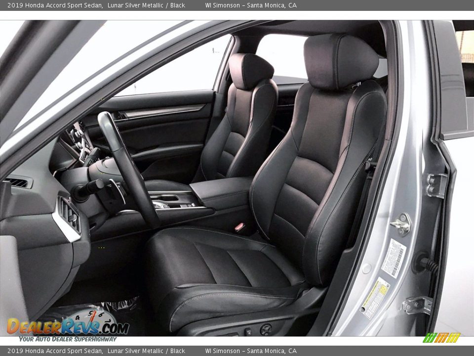 Front Seat of 2019 Honda Accord Sport Sedan Photo #18