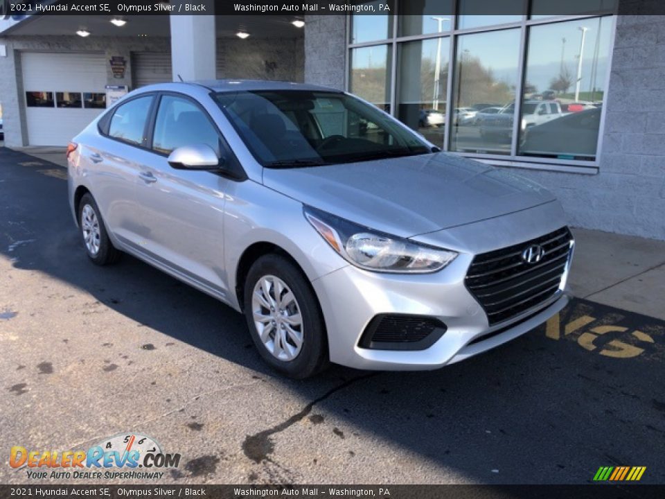 2021 Hyundai Accent SE Olympus Silver / Black Photo #1