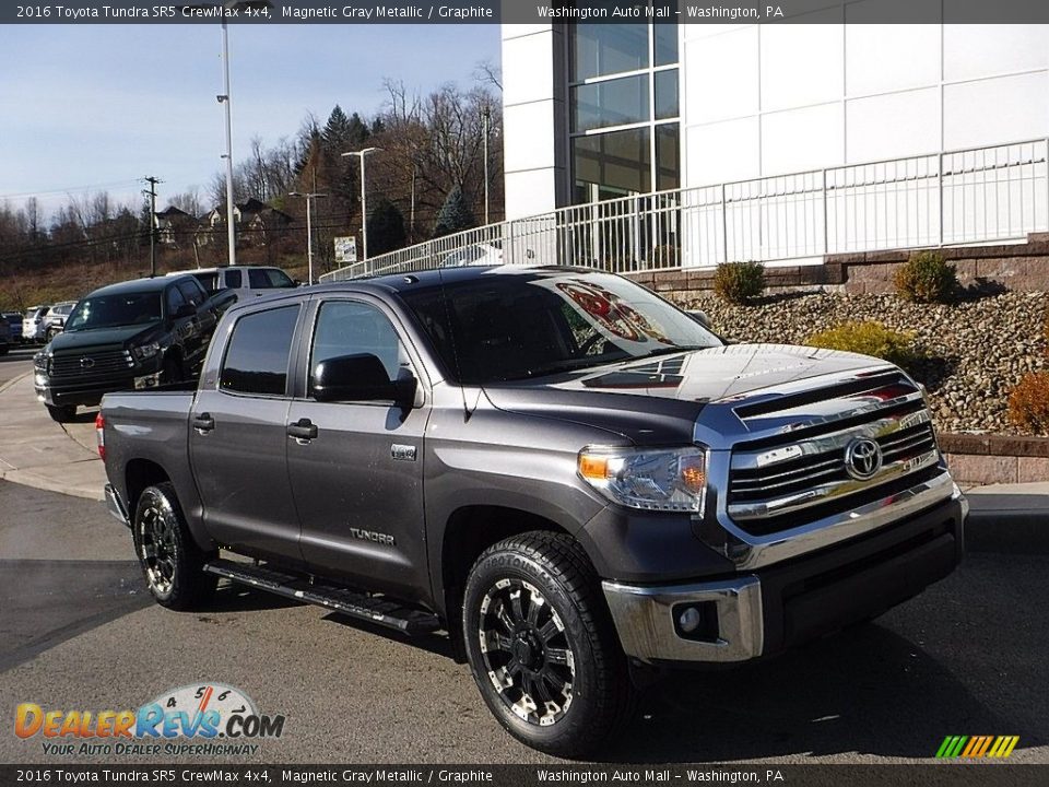 2016 Toyota Tundra SR5 CrewMax 4x4 Magnetic Gray Metallic / Graphite Photo #1