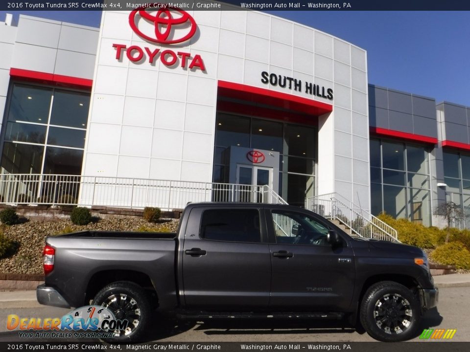 2016 Toyota Tundra SR5 CrewMax 4x4 Magnetic Gray Metallic / Graphite Photo #2