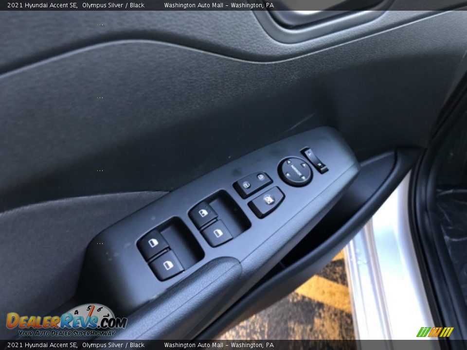 2021 Hyundai Accent SE Olympus Silver / Black Photo #10