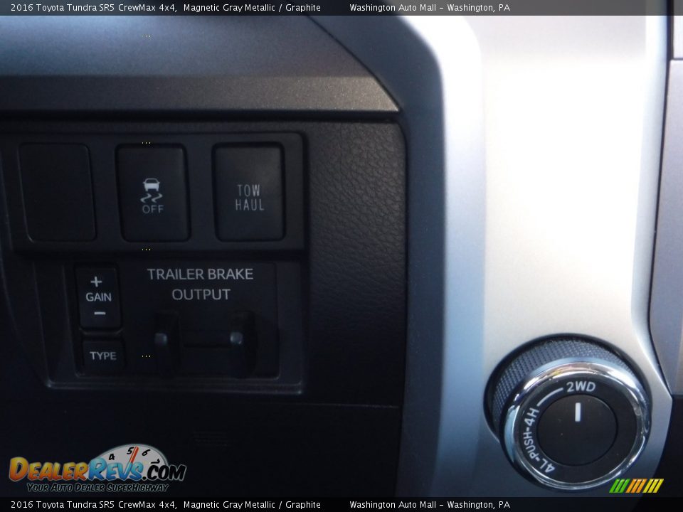 2016 Toyota Tundra SR5 CrewMax 4x4 Magnetic Gray Metallic / Graphite Photo #8