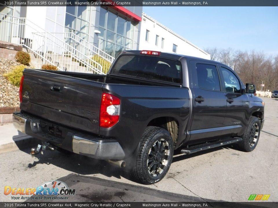 2016 Toyota Tundra SR5 CrewMax 4x4 Magnetic Gray Metallic / Graphite Photo #15