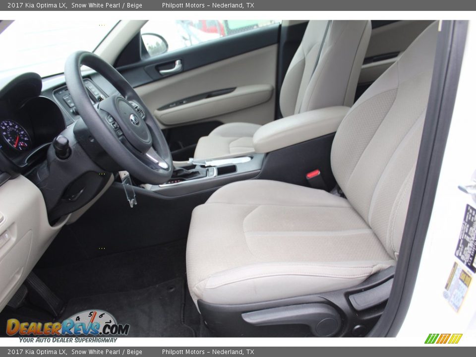 Front Seat of 2017 Kia Optima LX Photo #12